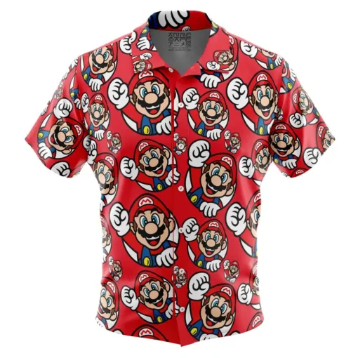 Chemise hawaïenne Mario Bros Mario Bros