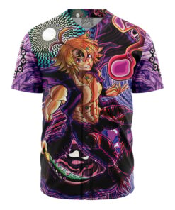 Maillot de baseball Meliodas Mode Assaut Psychédélique Seven Deadly Sins Sans Bordure