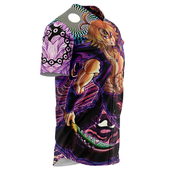 Maillot de baseball Meliodas Mode Assaut Psychédélique Seven Deadly Sins Sans Bordure – Image 2