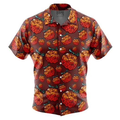Chemise hawaïenne Mera Mera no Mi One Piece