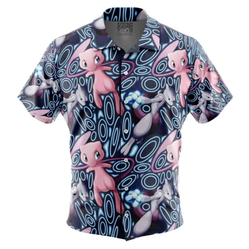 Chemise hawaïenne Mew x Mewtwo Pokémon