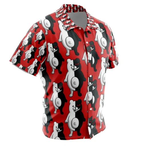 Chemise hawaïenne Monokuma Danganronpa – Image 2