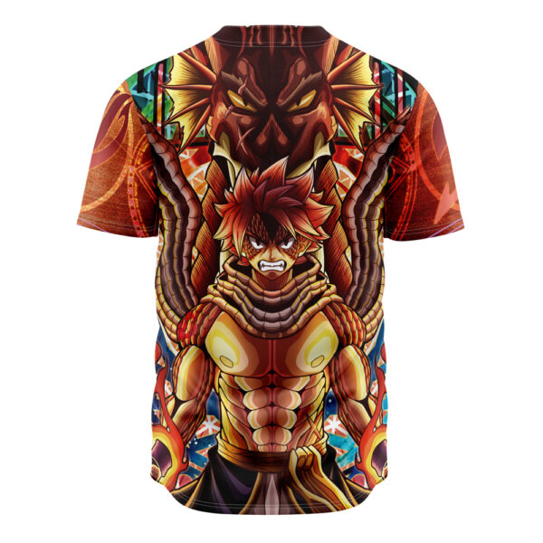 Maillot de baseball Natsu Dragneel x Igneel Psychédélique Fairy Tail Sans Bordure – Image 3