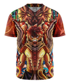 Maillot de baseball Natsu Dragneel x Igneel Psychédélique Fairy Tail Sans Bordure
