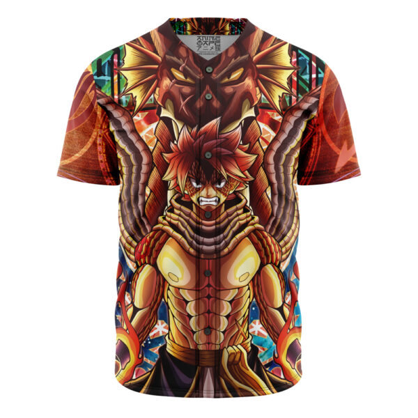 Maillot de baseball Natsu Dragneel x Igneel Psychédélique Fairy Tail Sans Bordure