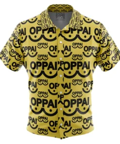 Chemise hawaïenne Saitama Oppai One Punch Man