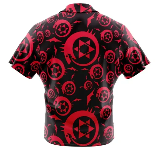 Chemise hawaïenne Homonculus Ouroboros Fullmetal Alchemist – Image 2