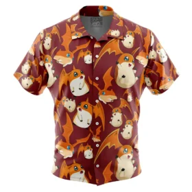 Chemise hawaïenne Patamon Digimon