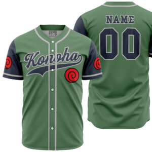 Maillot de baseball Jonin de Konoha Shippuden