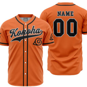 Maillot de baseball Konoha Shippuden
