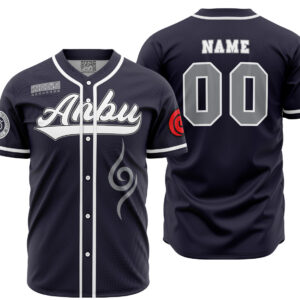 Maillot de baseball Anbu Shippuden