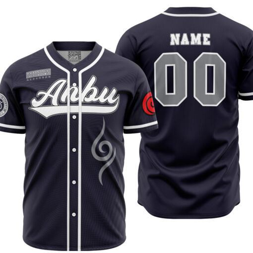 Maillot de baseball Anbu Shippuden