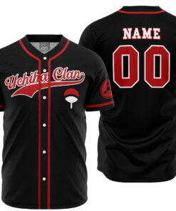 Maillot de baseball Clan Uchiha Shippuden