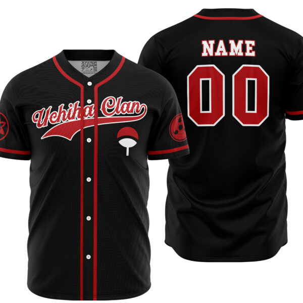 Maillot de baseball Clan Uchiha Shippuden