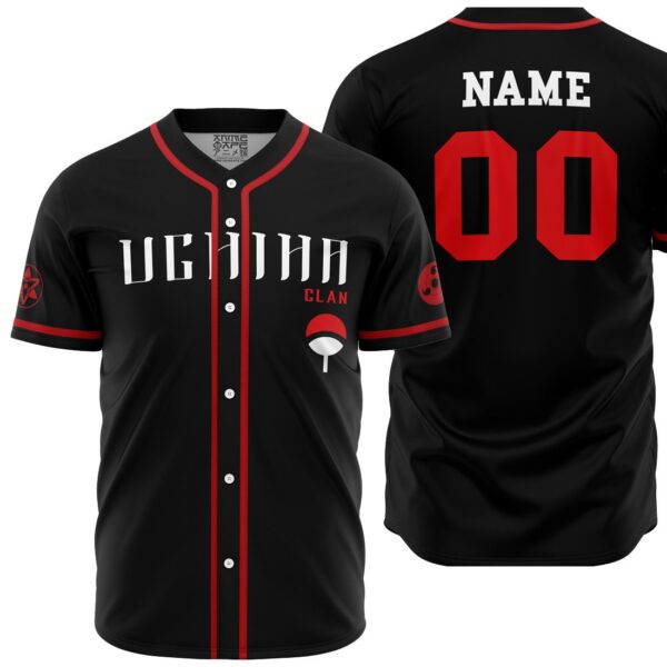 Maillot de baseball Sasuke Uchiha Shippuden
