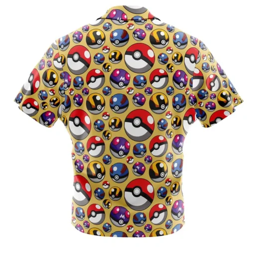 Chemise hawaïenne Poké Balls Pokémon – Image 2