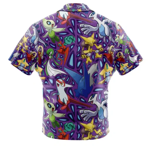 Chemise hawaïenne Pokémon Type Psy – Image 2