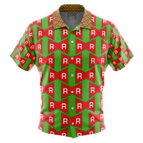 Chemise hawaïenne Armée du Ruban Rouge Dragon Ball Z
