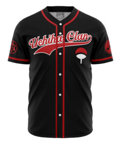 Maillot de baseball Sasuke Clan Uchiha Shippuden