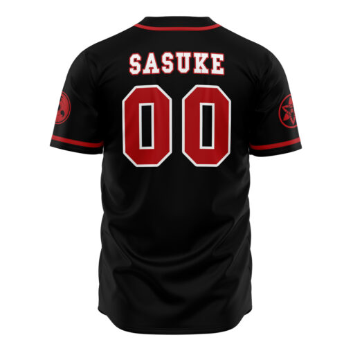 Maillot de baseball Sasuke Clan Uchiha Shippuden – Image 2
