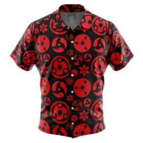 Chemise hawaïenne Sharingan Shippuden