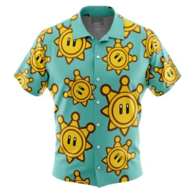 Chemise hawaïenne Sprite Brillant Mario Bros Sunshine