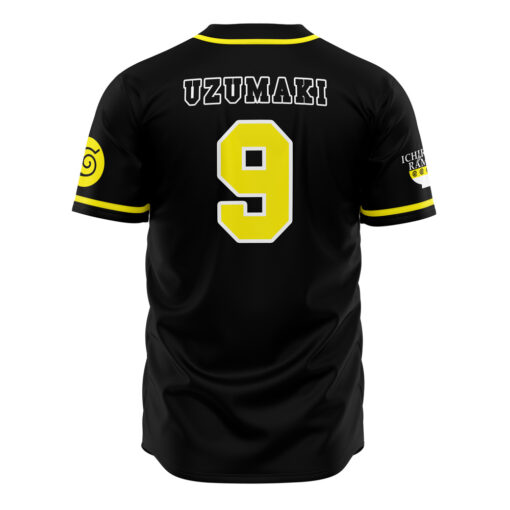 Maillot de baseball Shippuden Village Caché de la Feuille Uzumaki Shippuden – Image 2