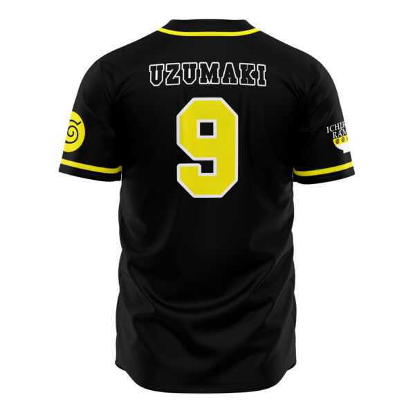 Maillot de baseball Shippuden Village Caché de la Feuille Uzumaki Shippuden – Image 2
