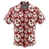 Chemise hawaïenne Emblème du Crâne Fire Force