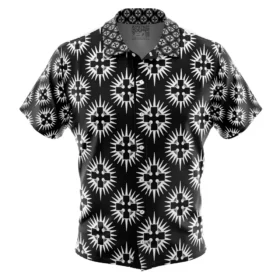 Chemise hawaïenne Temple du Saint Soleil Fire Force