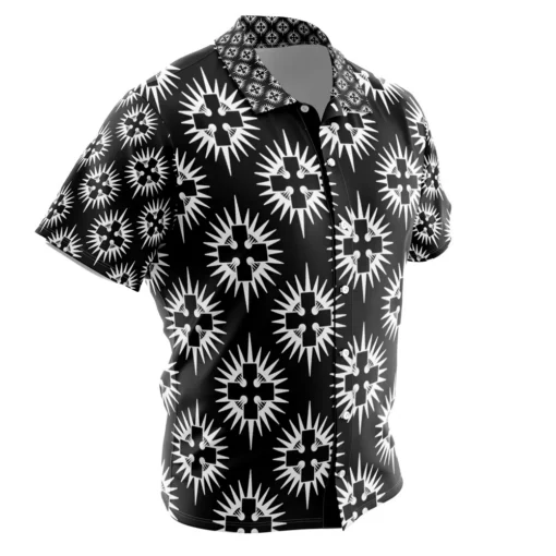 Chemise hawaïenne Temple du Saint Soleil Fire Force – Image 2