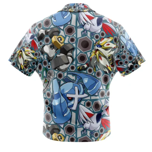 Chemise hawaïenne Type Acier Pokémon – Image 2