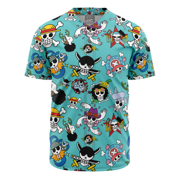 Maillot de baseball Jolly Roger des Chapeaux de Paille One Piece