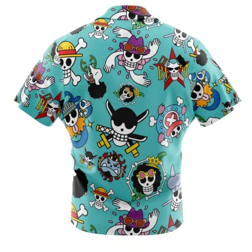 Chemise hawaïenne Jolly Roger Strawhats One Piece – Image 2