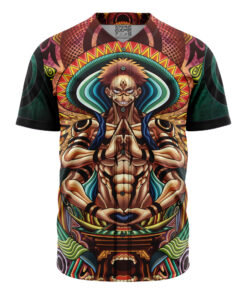 Maillot de baseball Ryomen Sukuna Psychédélique Jujutsu Kaisen Sans Bordure
