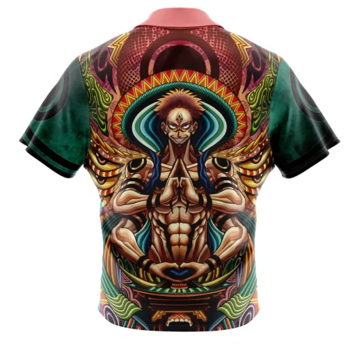 Chemise hawaïenne Uzumaki Trippy Ryomen Sukuna – Image 2