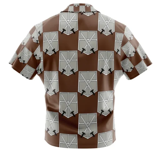 Chemise hawaïenne Corps d’entraînement L’Attaque des Titans – Image 3