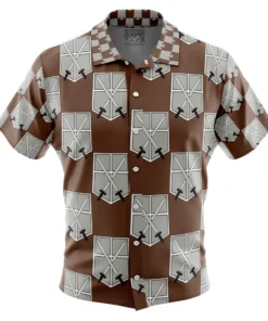 Chemise hawaïenne Corps d’entraînement L’Attaque des Titans