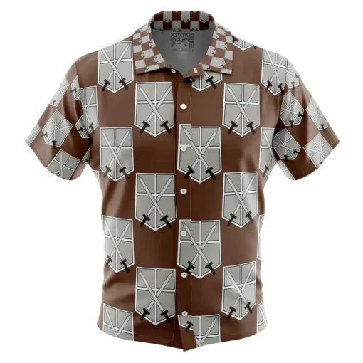 Chemise hawaïenne Corps d’entraînement L’Attaque des Titans