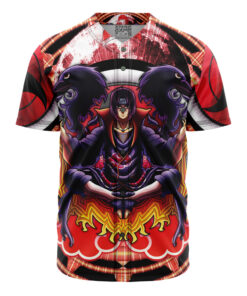 Maillot de baseball Itachi Méditant Psychédélique Akatsuki Sans Bordure