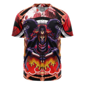 Maillot de baseball Itachi Méditant Psychédélique Akatsuki Sans Bordure