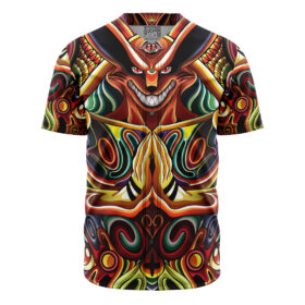 Maillot de baseball Shippuden Baryon Mode Psychédélique Boruto Sans Bordure