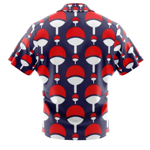 Chemise hawaïenne Blason Clan Uchiha Shippuden – Image 3