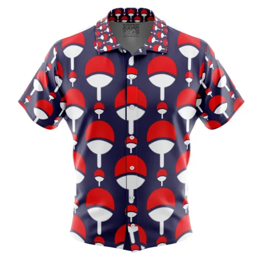 Chemise hawaïenne Blason Clan Uchiha Shippuden