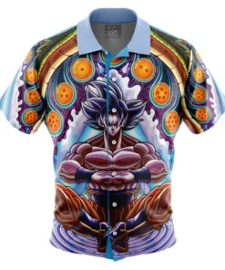 Chemise hawaïenne Trippy Ultra Instinct Goku Dragon Ball Z