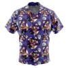 Chemise hawaïenne Waluigi Mario Bros