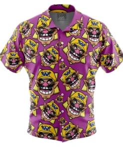 Chemise hawaïenne Wario Mario Bros