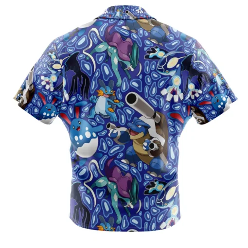Chemise hawaïenne Type Eau Pokémon – Image 2