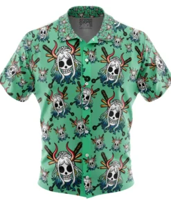 Chemise hawaïenne Yamato Jolly Roger One Piece