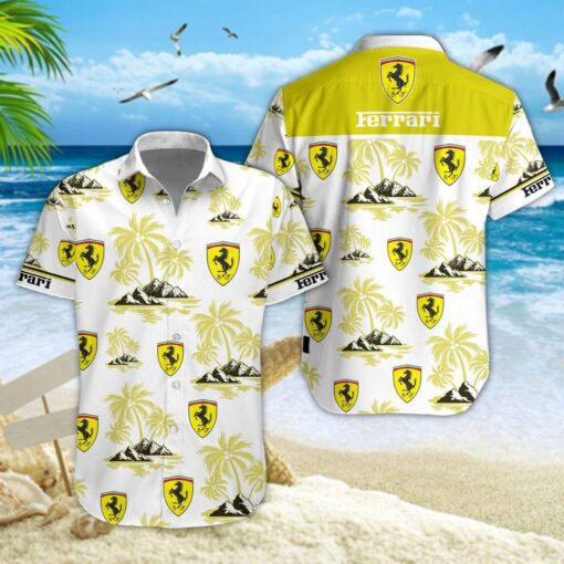 Chemise hawaïenne Ferrari
